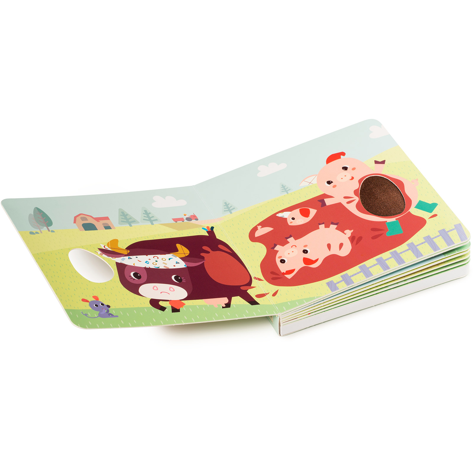 Livre tactile et sonore Funky Farm (Lilliputiens) - Image 3