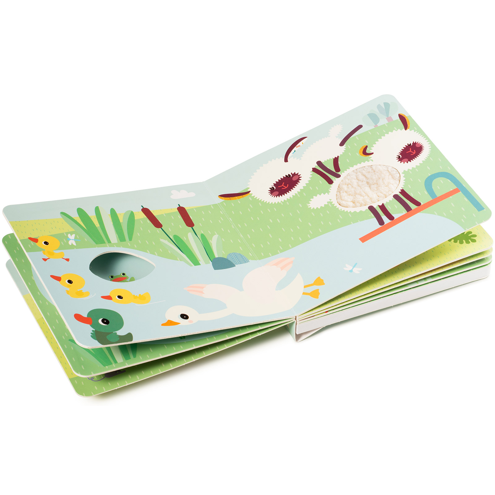 Livre tactile et sonore Funky Farm (Lilliputiens) - Image 4