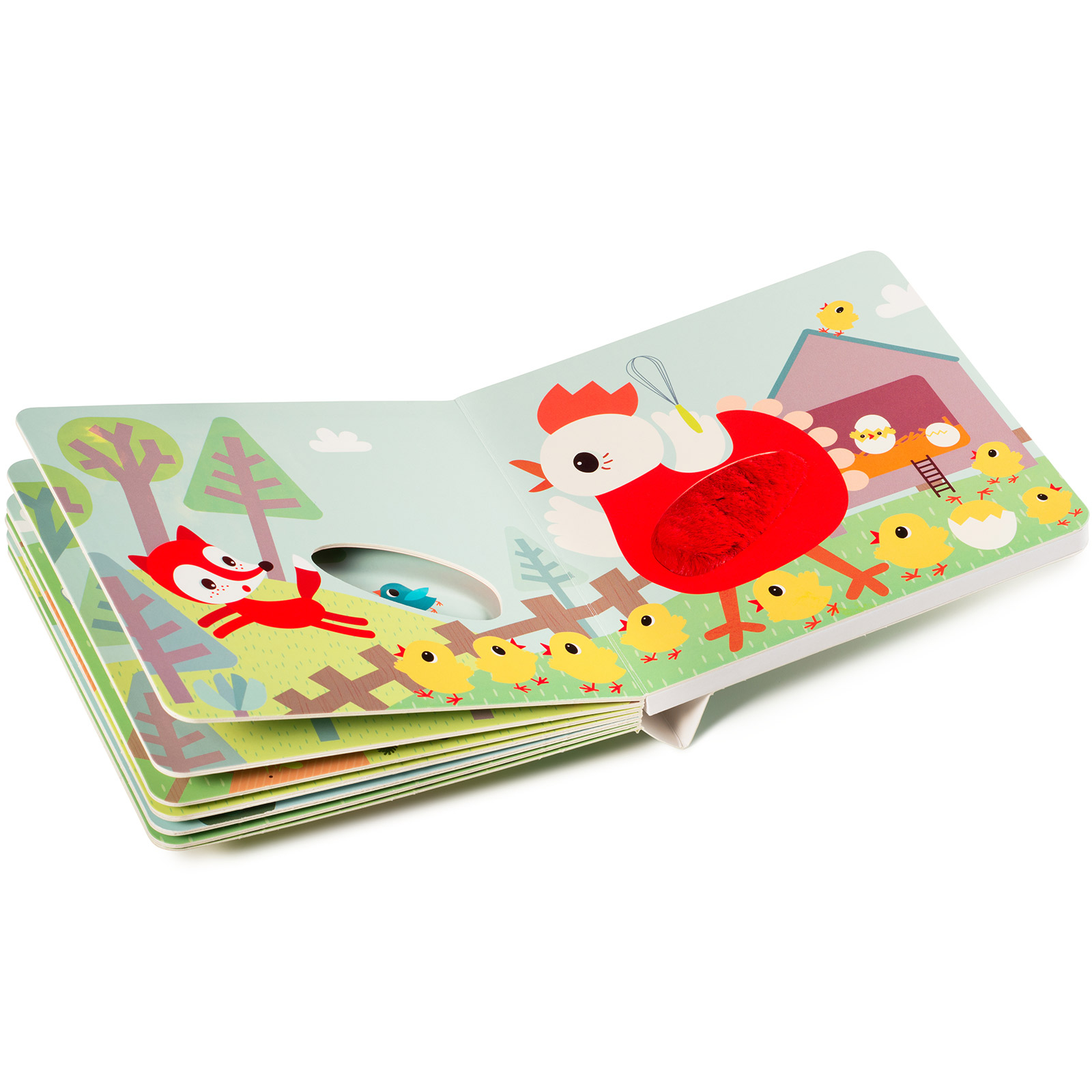 Livre tactile et sonore Funky Farm (Lilliputiens) - Image 6