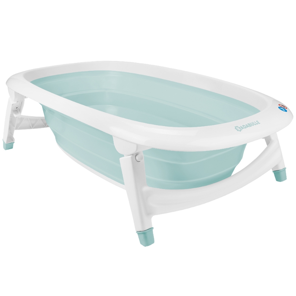 Baignoire pliable bleue (Badabulle) - Couverture