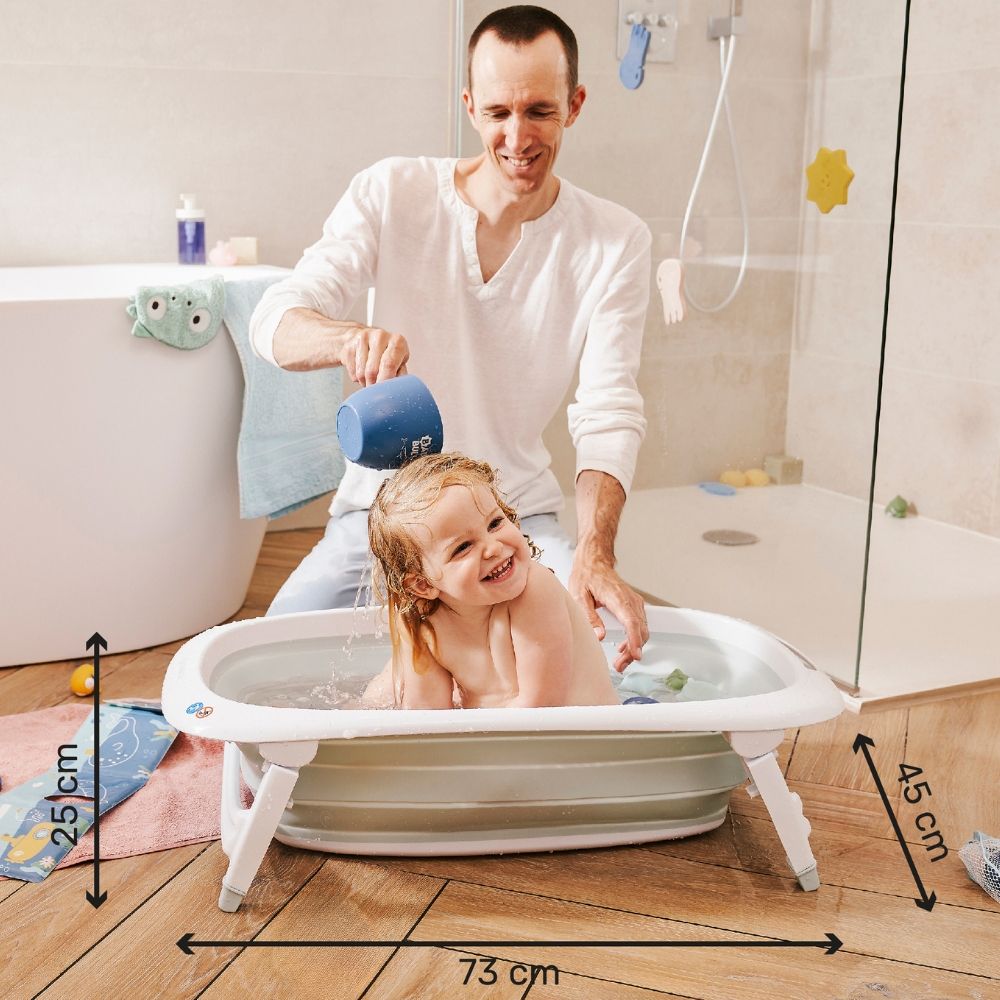 Baignoire pliable bleue (Badabulle) - Image 2
