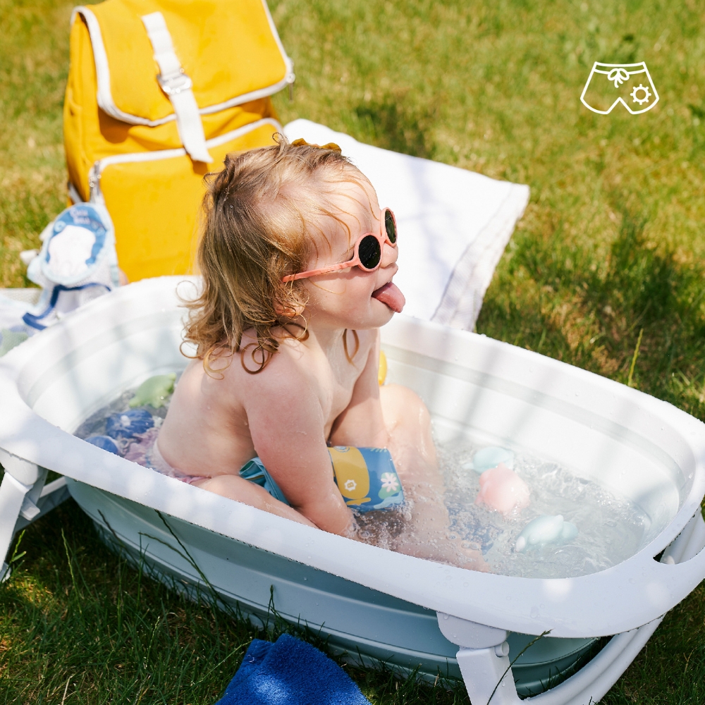 Baignoire pliable bleue (Badabulle) - Image 3