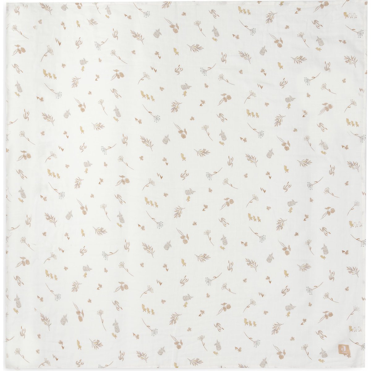 Lot de 2 maxi-langes en coton Riverside (115 x 115 cm) (Jollein) - Image 4