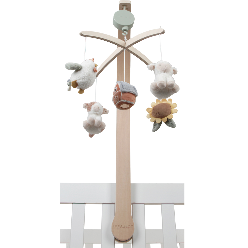 Mobile musical en bois Little Farm (Little Dutch) - Image 6