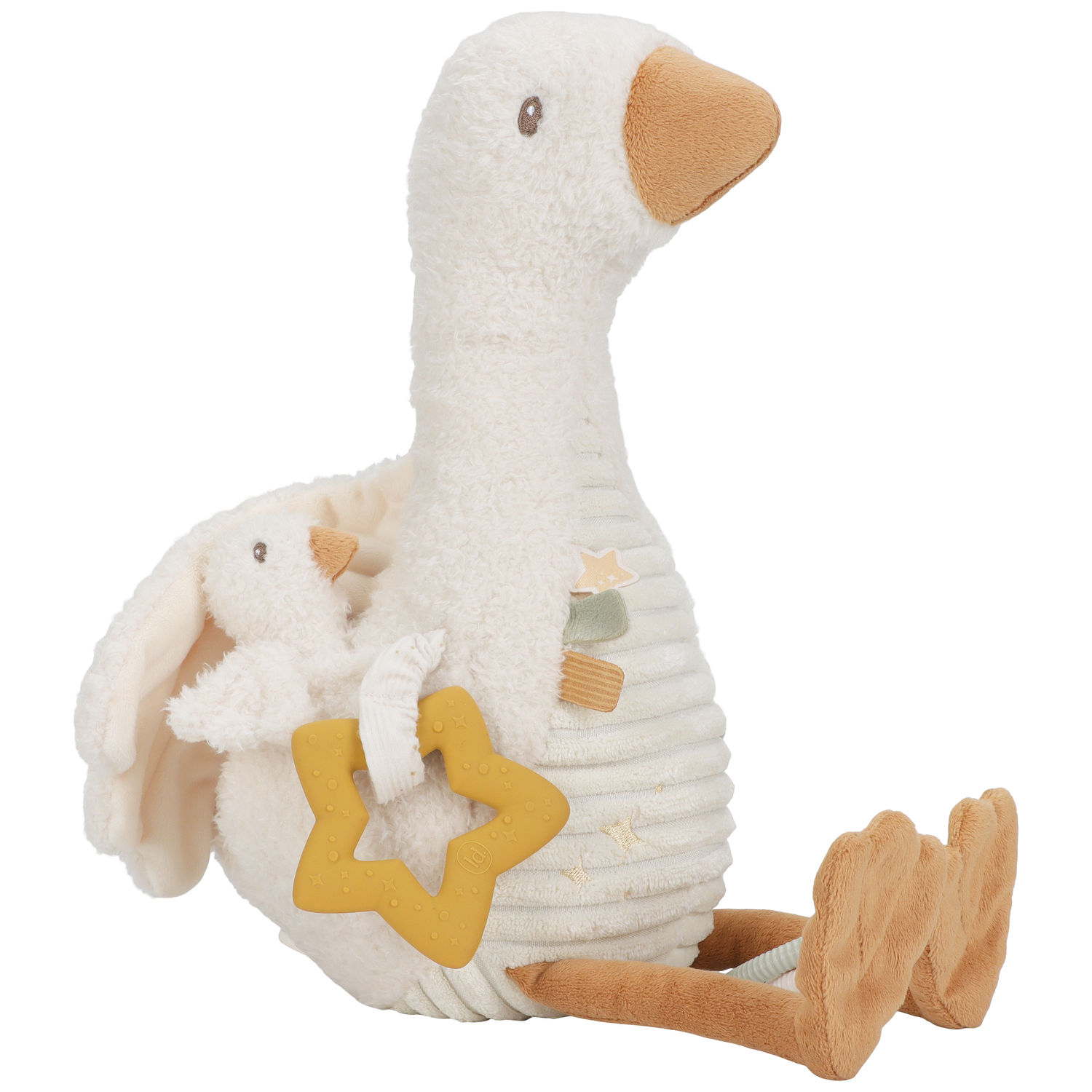 Peluche d'activités Oie Newborn (Little Dutch) - Image 6
