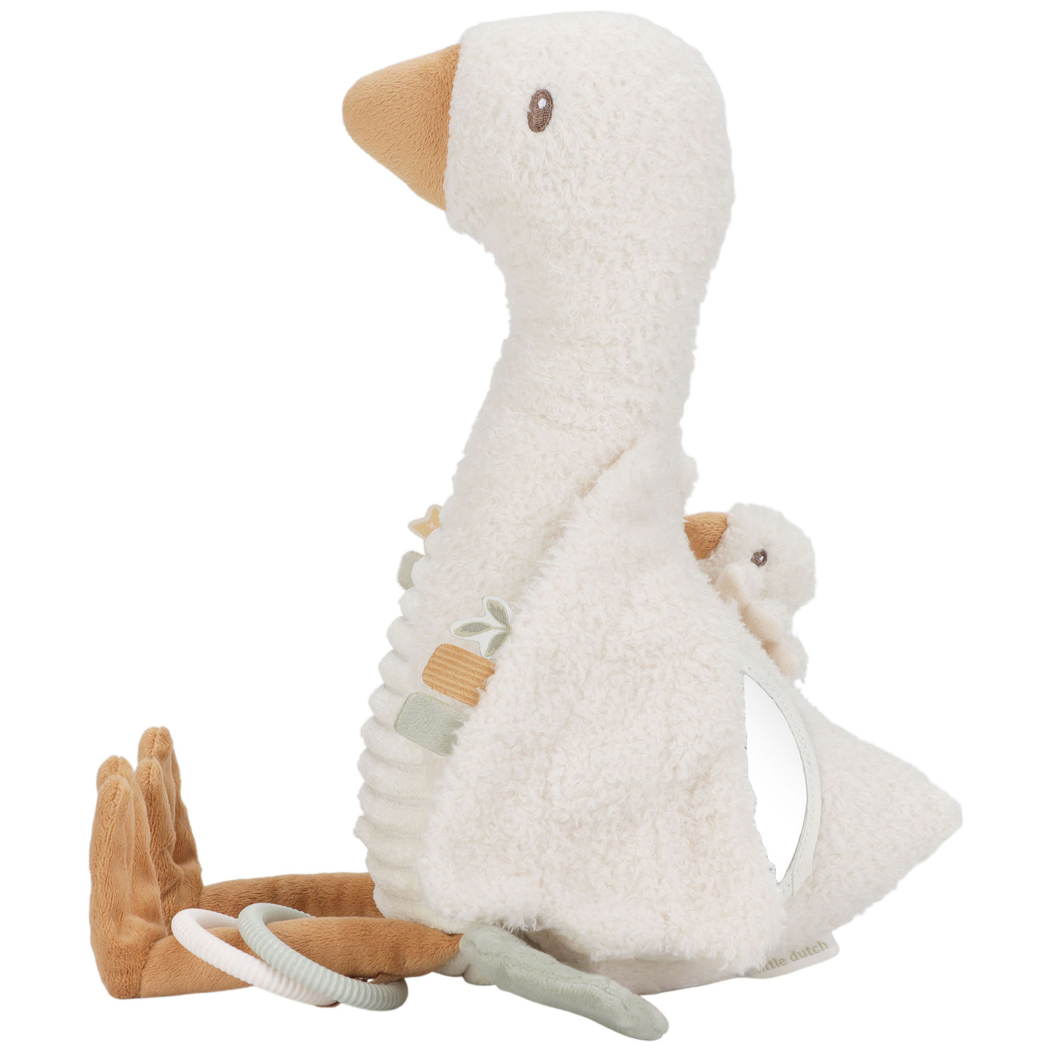 Peluche d'activités Oie Newborn (Little Dutch) - Image 8