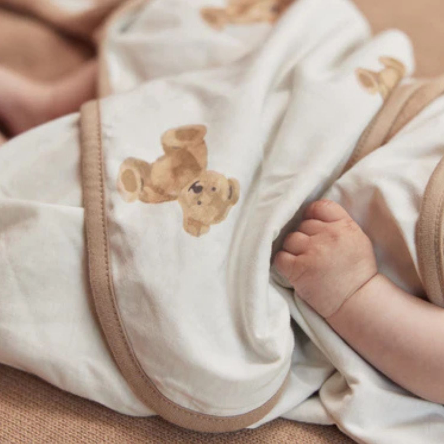 Cape de bain ours Teddy Bear (75 x 75 cm) (Jollein) - Image 3