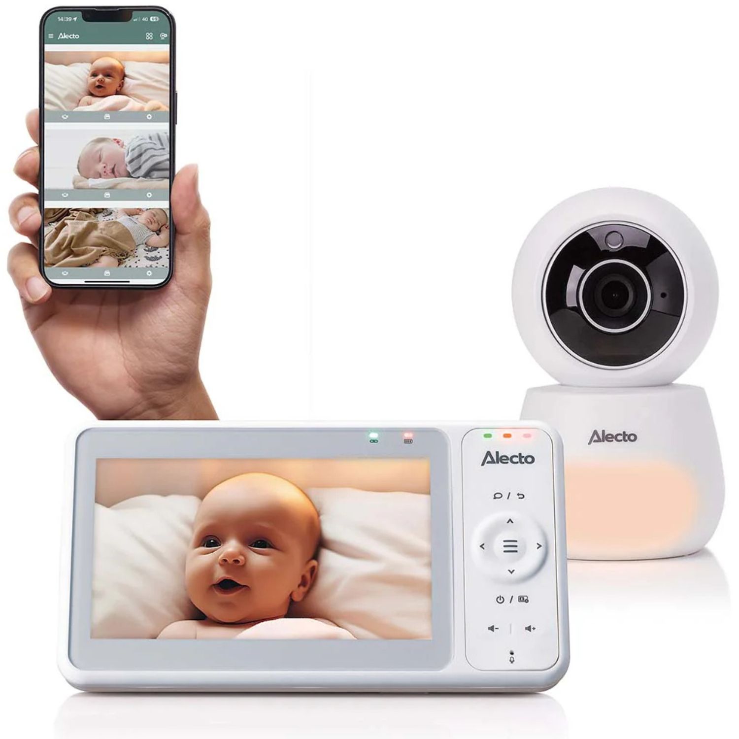 Babyphone connecté DVM2060 (5 pouces)