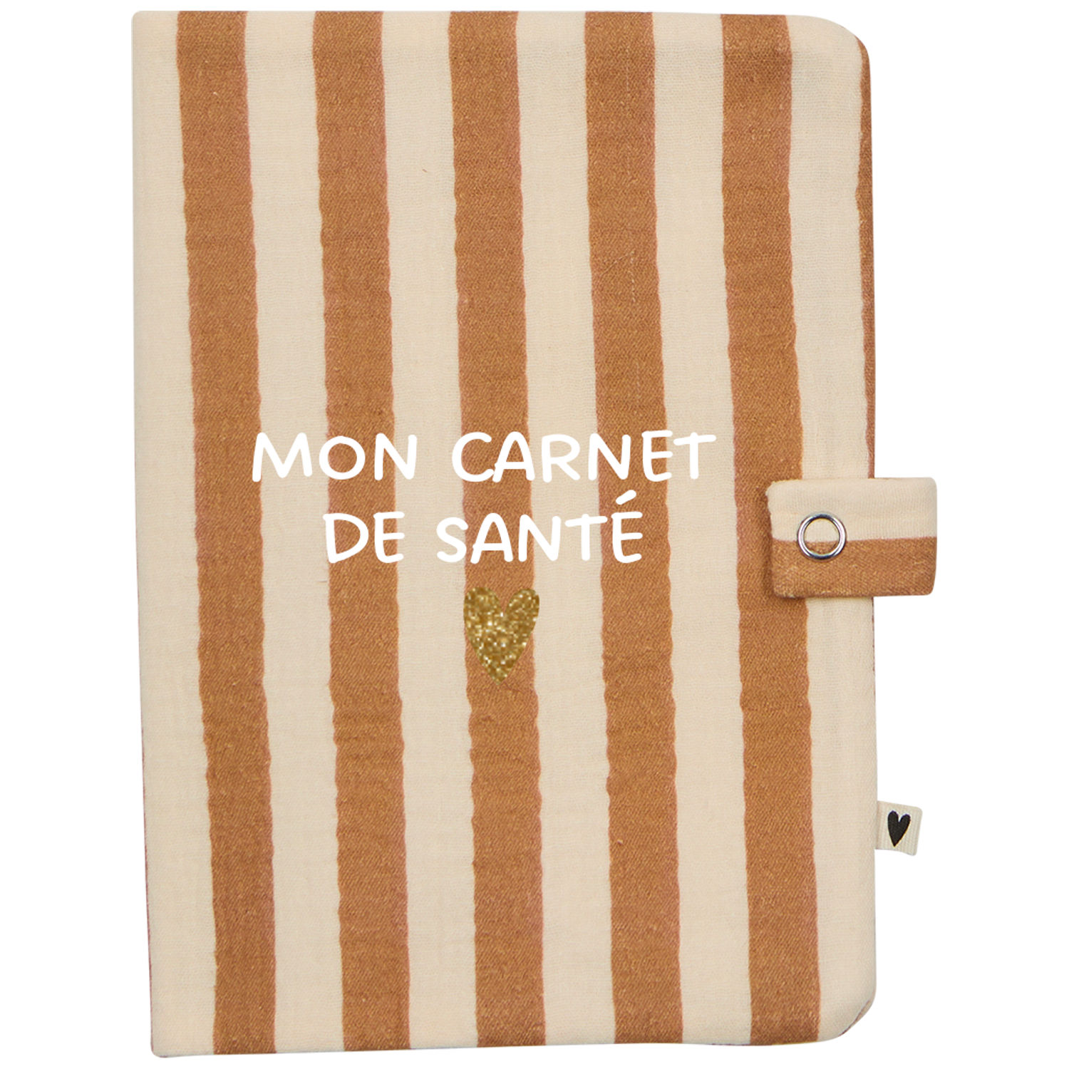 Protège carnet de santé Rayures Larges (personnalisable) (Atelier Wagram) - Image 5