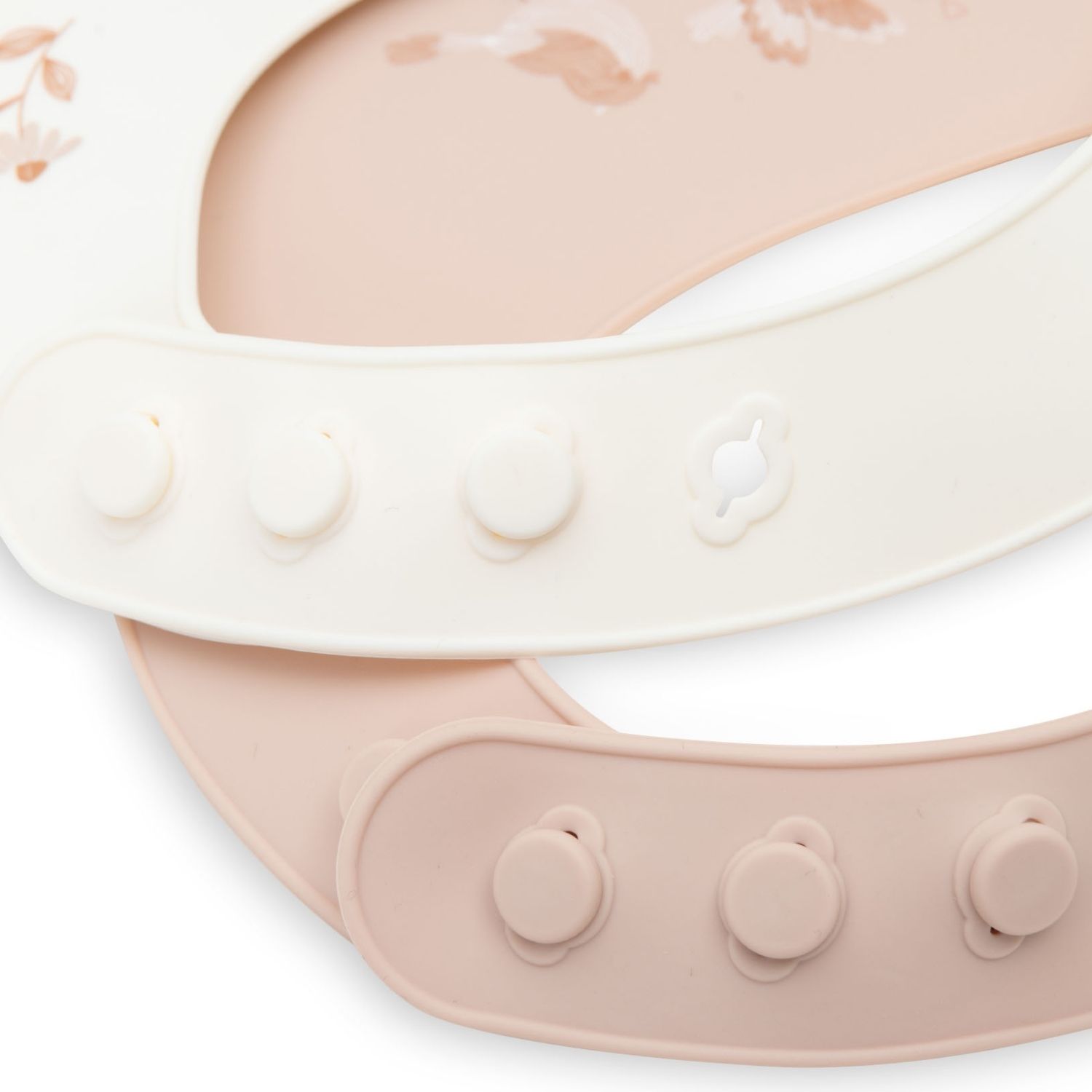 Lot de 2 bavoirs en silicone Lovely Birds (Jollein) - Image 2