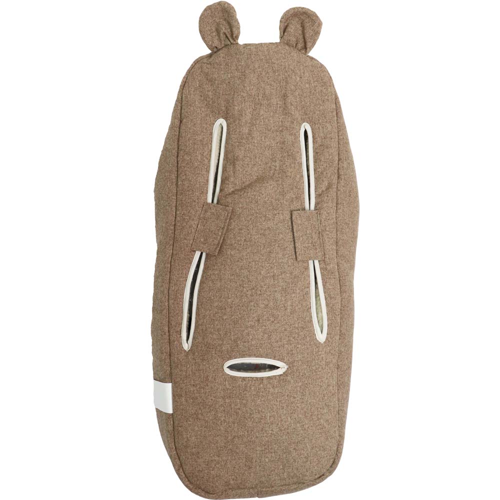 Chancelière capuche souris en laine marron (0-12 mois) (Kaiser) - Image 8