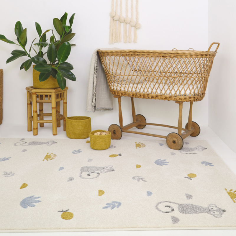 Lot de 3 paniers de rangement Ilse miel (Nattiot) - Image 5
