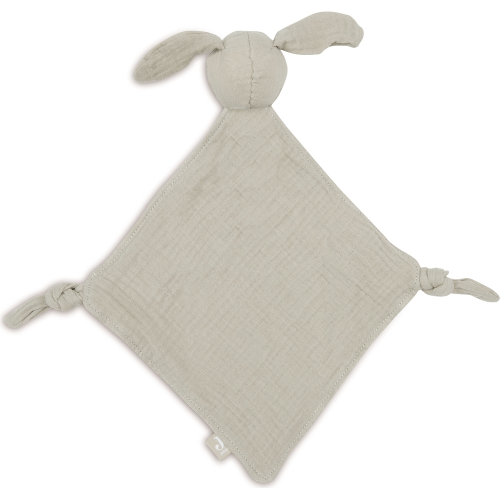 Doudou attache sucette Bunny Ears Olive Green (Jollein) - Image 6