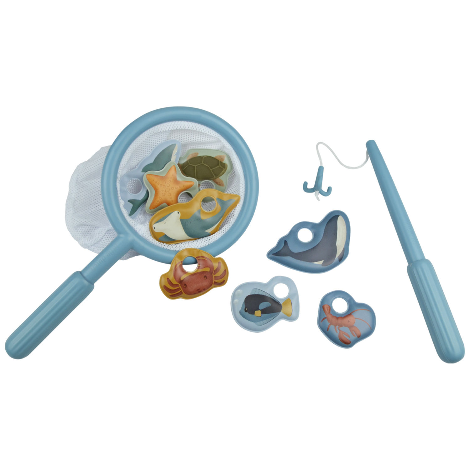 Jeu de bain pêche à la ligne Bleu (Little Dutch) - Image 5
