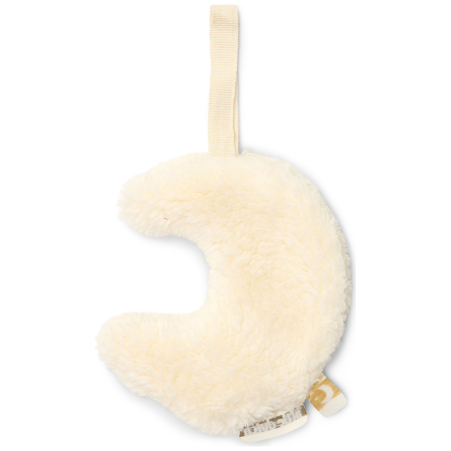 Doudou attache-tétine Lune Pure Soft White (Little Dutch) - Image 2