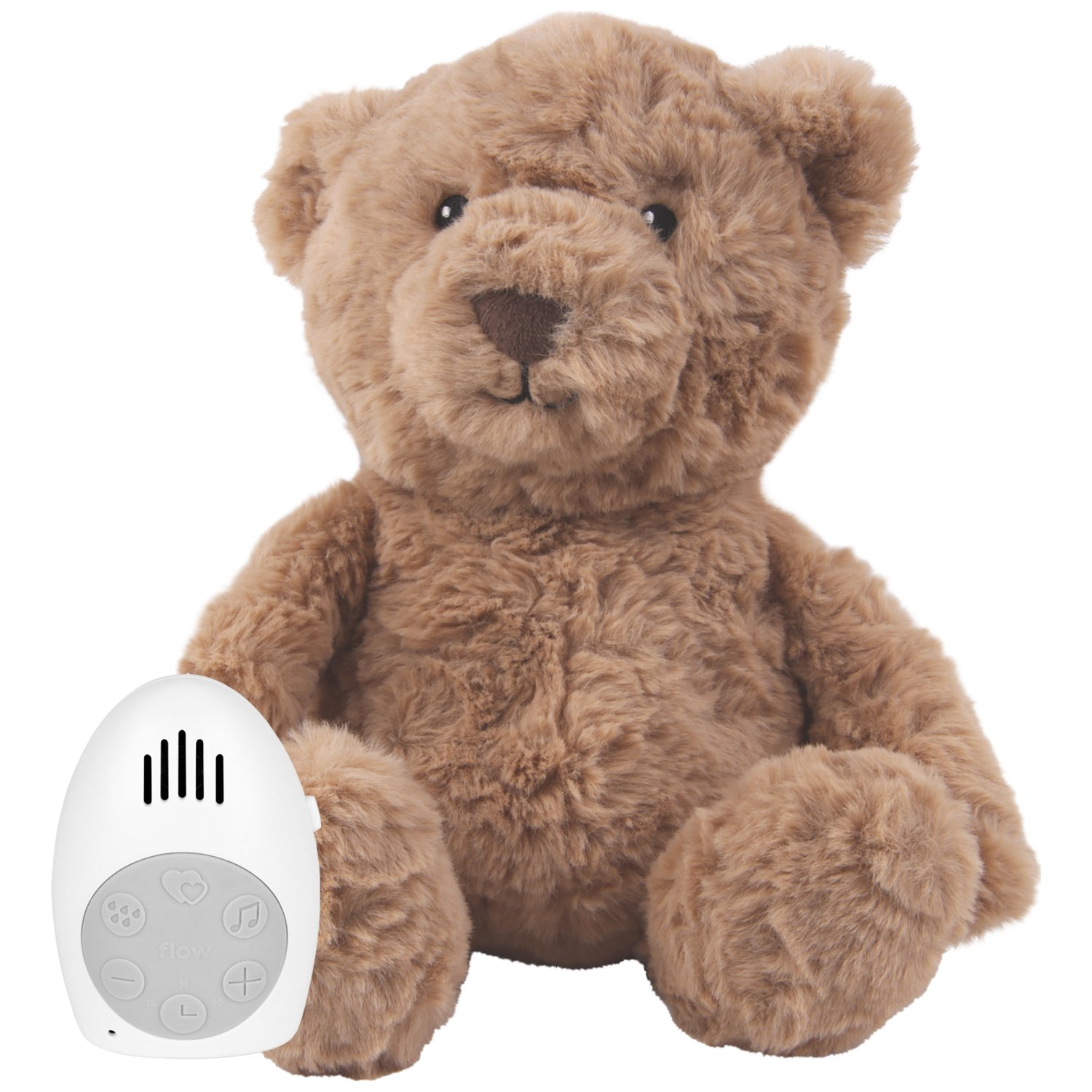 Peluche bruit blanc rechargeable Lou ours marron (FLOW) - Image 3