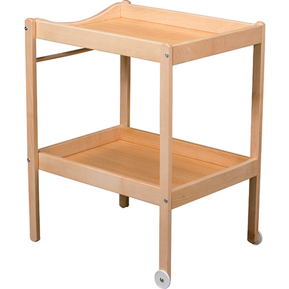 Table à langer Margot en bois vernis naturel (Combelle) - Image 6