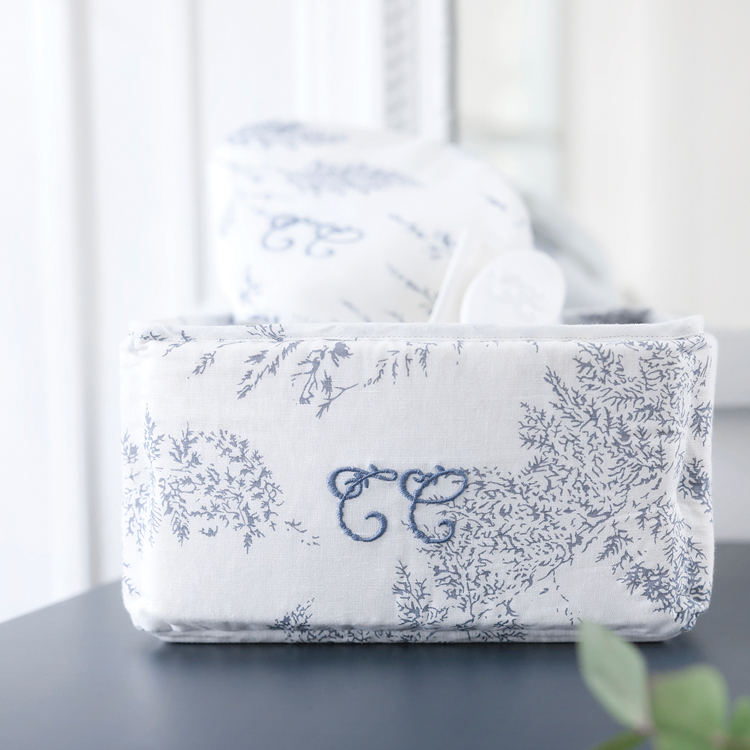 Panier de toilette Feuillage (25 x 25 cm) (Tartine et Chocolat) - Image 3