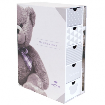 Coffret souvenirs et son livre de naissance My Little Bear (Domiva) - Image 2