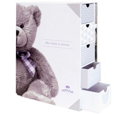 Coffret souvenirs et son livre de naissance My Little Bear (Domiva) - Image 5