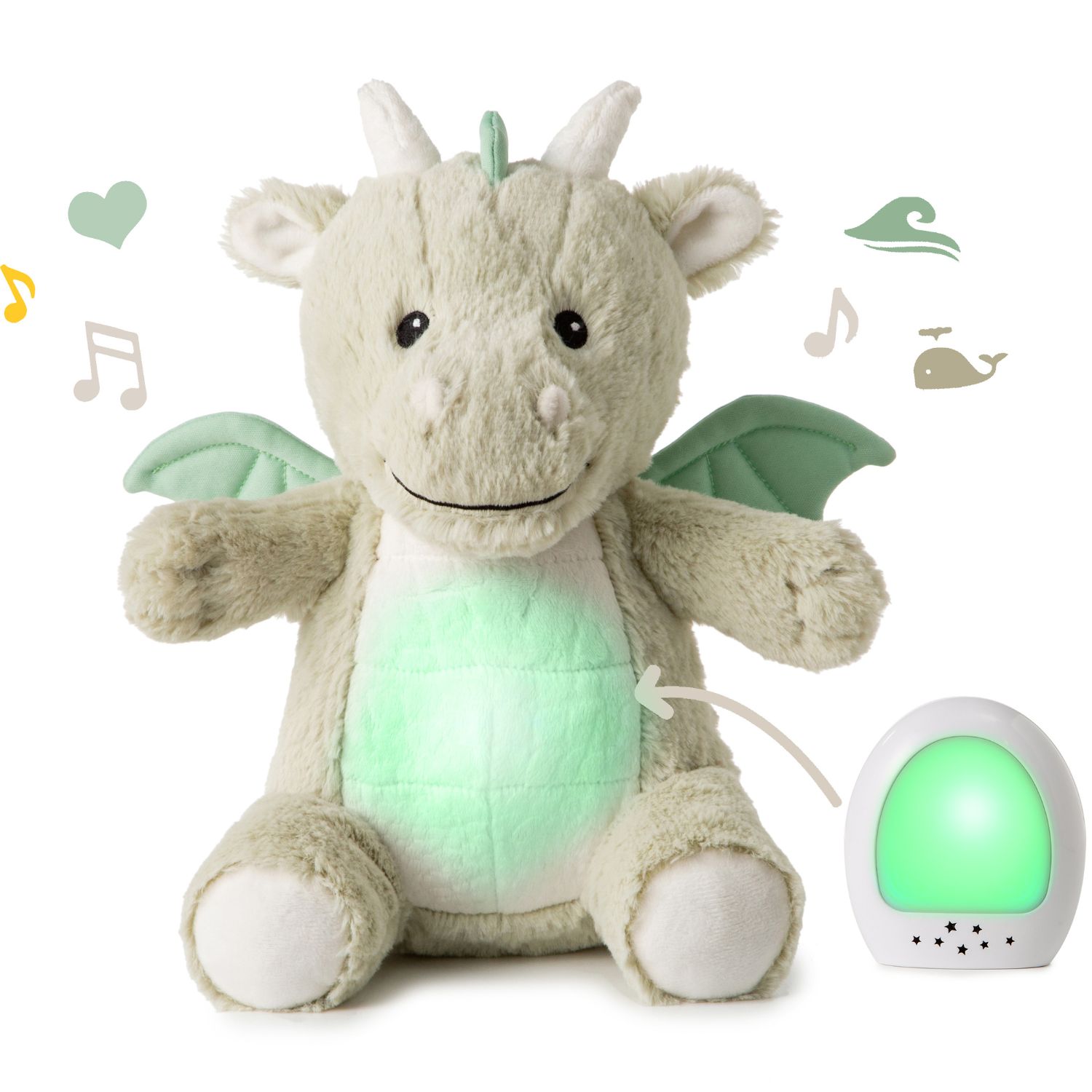 Peluche bruit blanc Lovelight Drake le Dragon (nouvelle version) (Cloud B) - Image 5