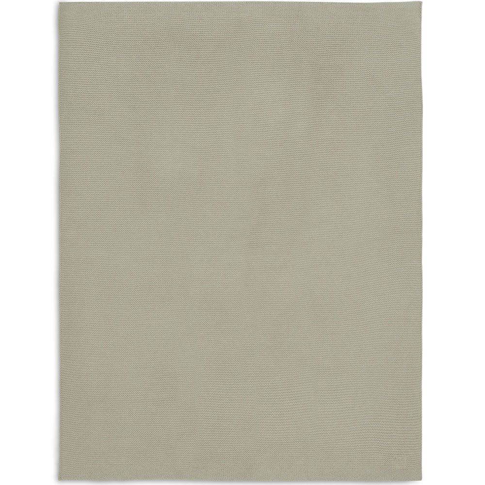 Couverture en tricot Basic Knit Olive Green (75 x 100 cm) (Jollein) - Image 6