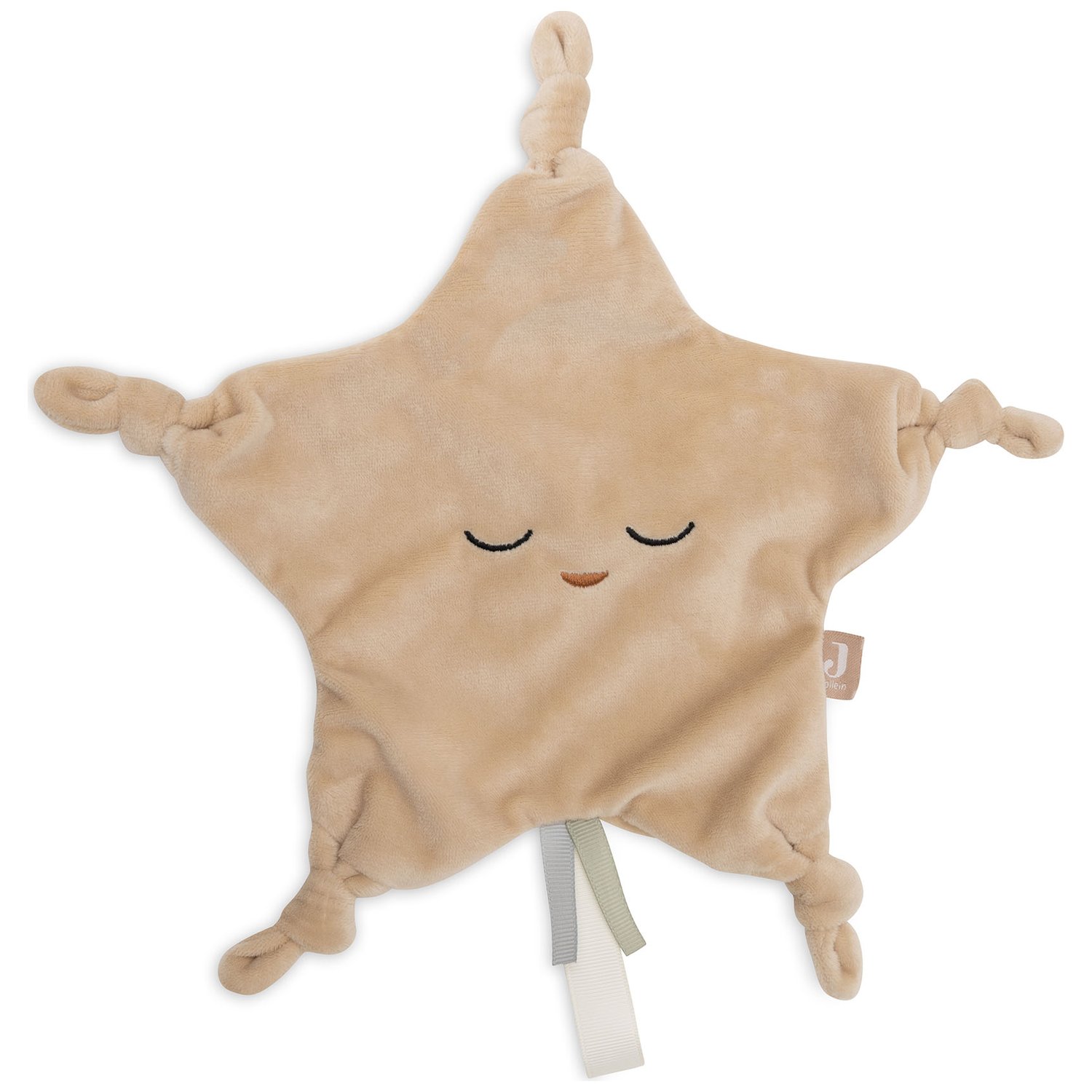 Doudou attache sucette Star Biscuit (Jollein) - Image 1