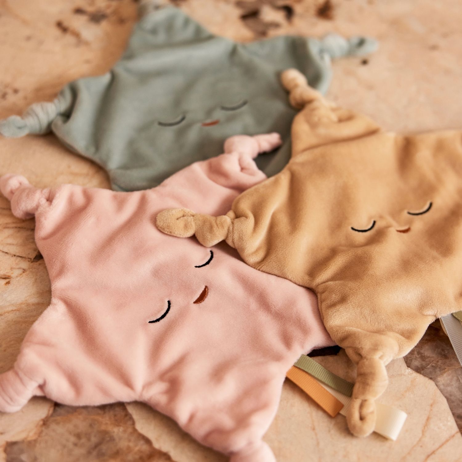 Doudou attache sucette Star Biscuit (Jollein) - Image 2