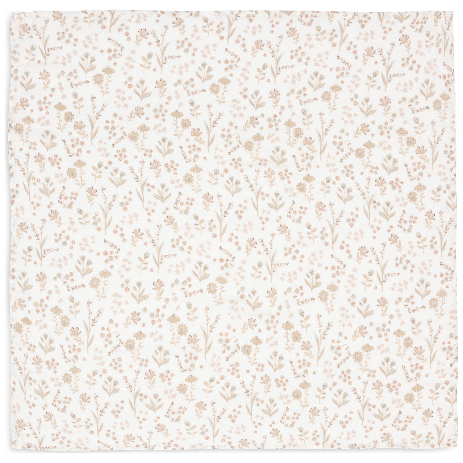 Lot de 3 langes en coton Bloomy (70 x 70 cm) (Jollein) - Image 5