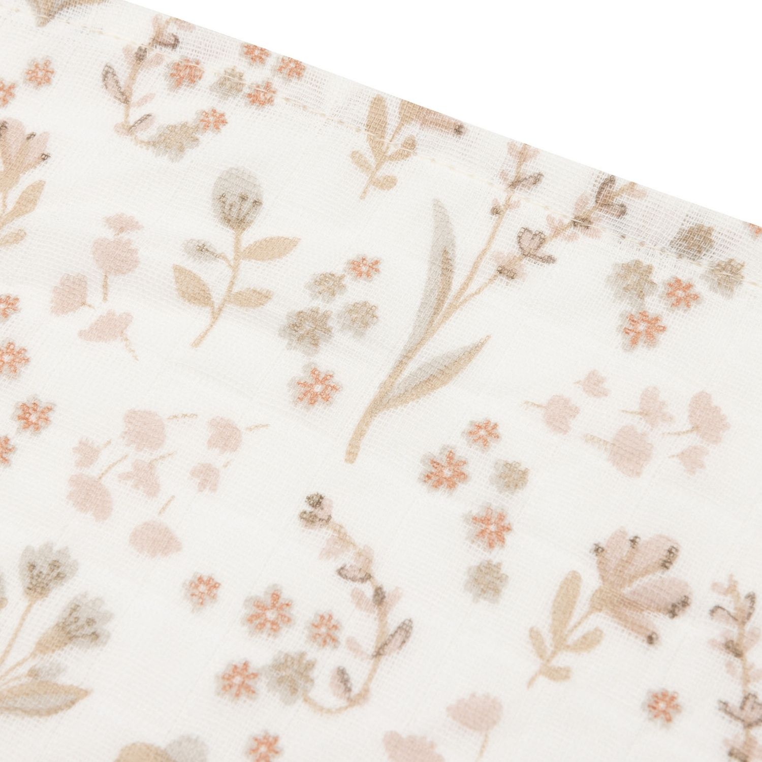 Lot de 3 langes en coton Bloomy (70 x 70 cm) (Jollein) - Image 6