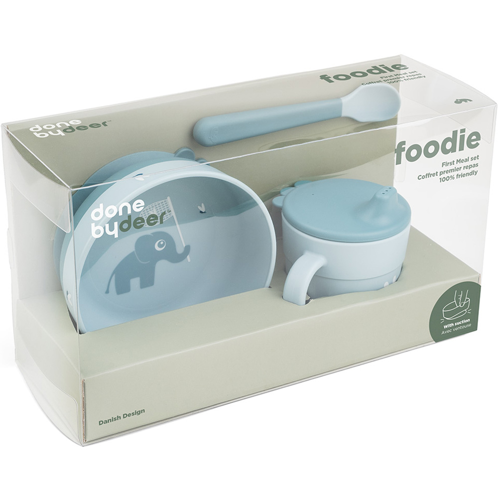 Coffret premier repas Elphee Bleu (3 pièces) (Done by deer) - Image 8