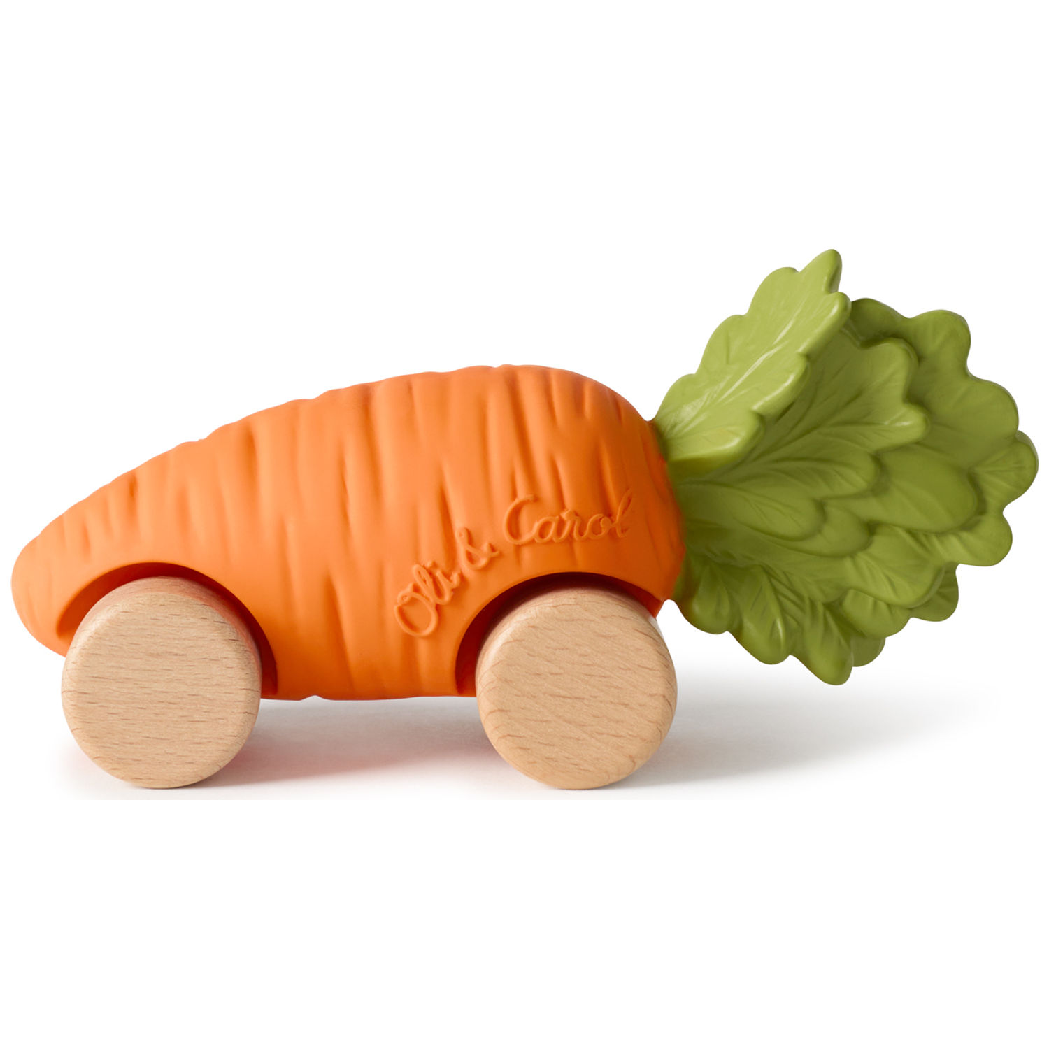 Oli and Carol - Voiture et jouet de dentition Cathy la carotte