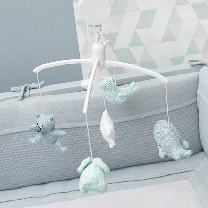 Mobile musical animaux vert d'eau (Baby's Only) - Image 2