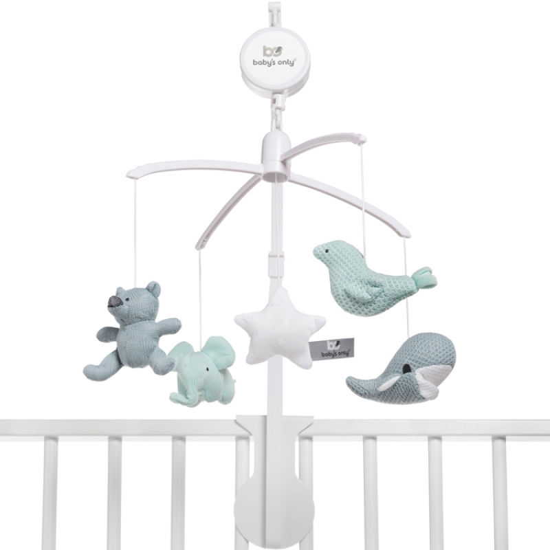 Mobile musical animaux vert d'eau (Baby's Only) - Image 4