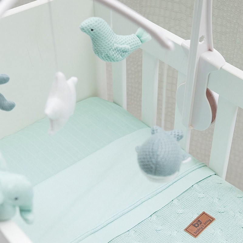 Mobile musical animaux vert d'eau (Baby's Only) - Image 3