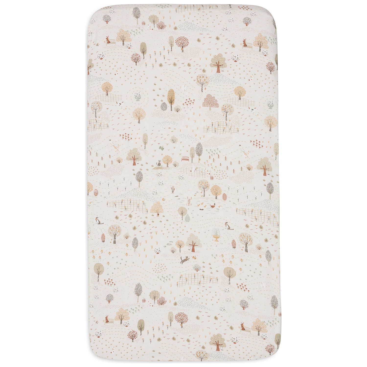 Drap housse en jersey Tiny Park (60 x 120 cm) (Jollein) - Image 6