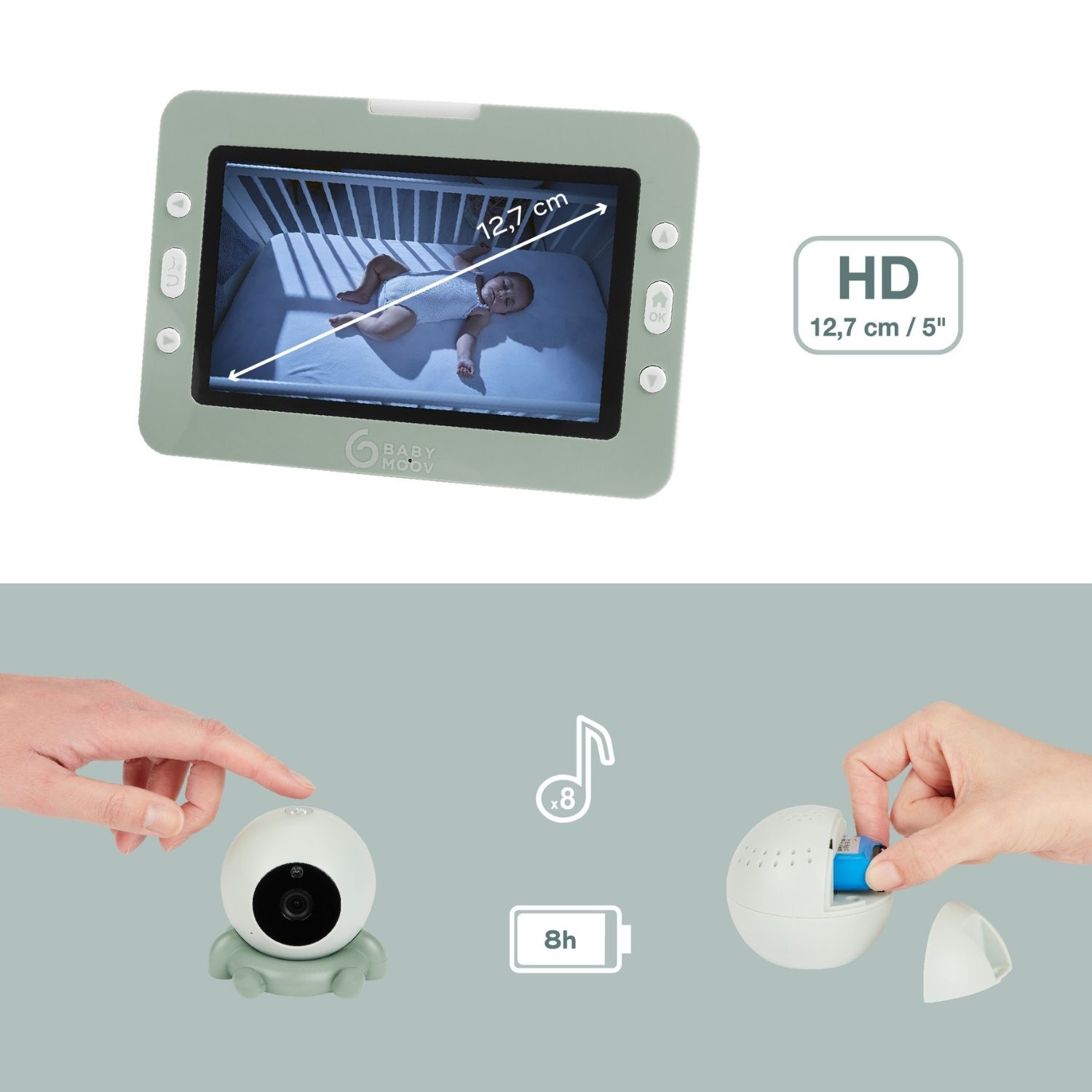 Babyphone vidéo Yoo Go+ (Babymoov) - Image 7