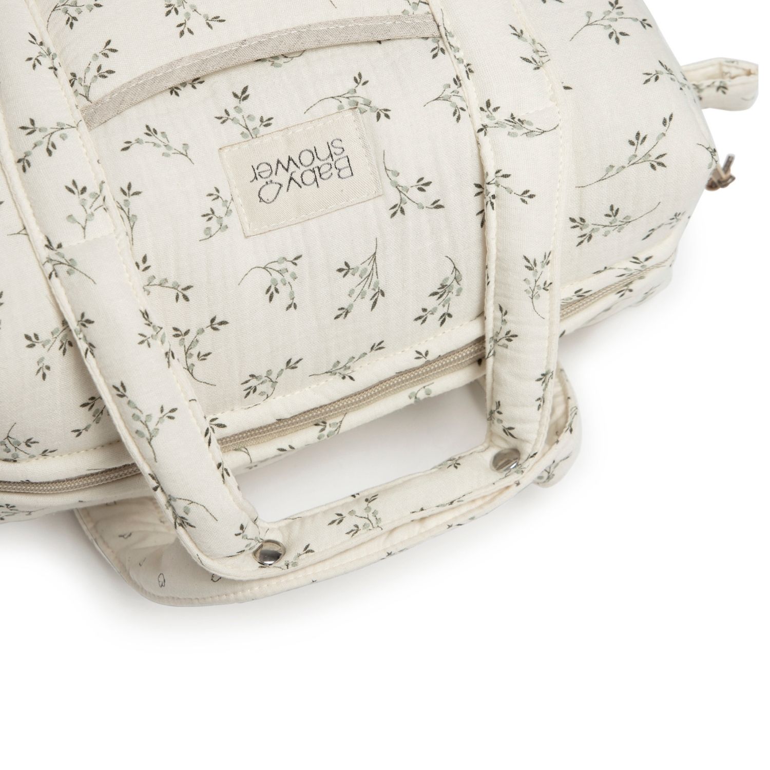 Sac à poussette Camila Olive Bloom (Babyshower) - Image 2