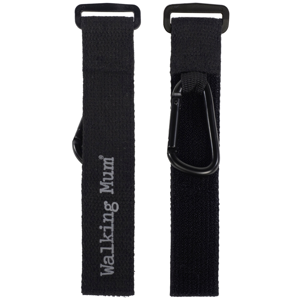 Walking Mum - Lot de 2 crochets pour poussette Eco Mum Black