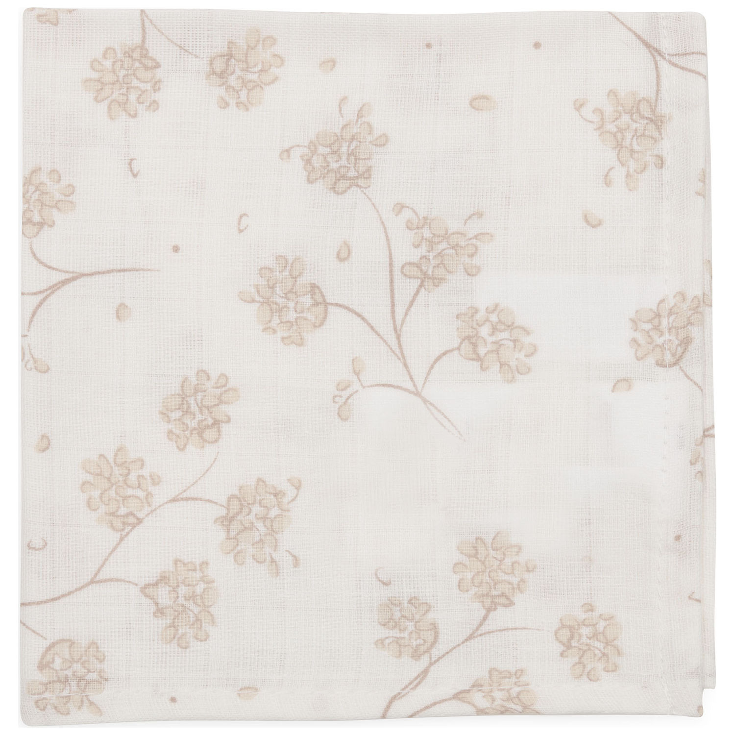 Lot de 3 mini langes en gaze de coton Leafy Dreams (31 x 31 cm) (Jollein) - Image 5