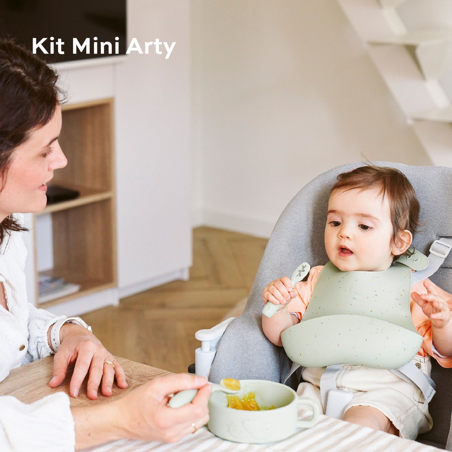 Coffret repas Mini Arty (4 pièces) (Babymoov) - Image 3