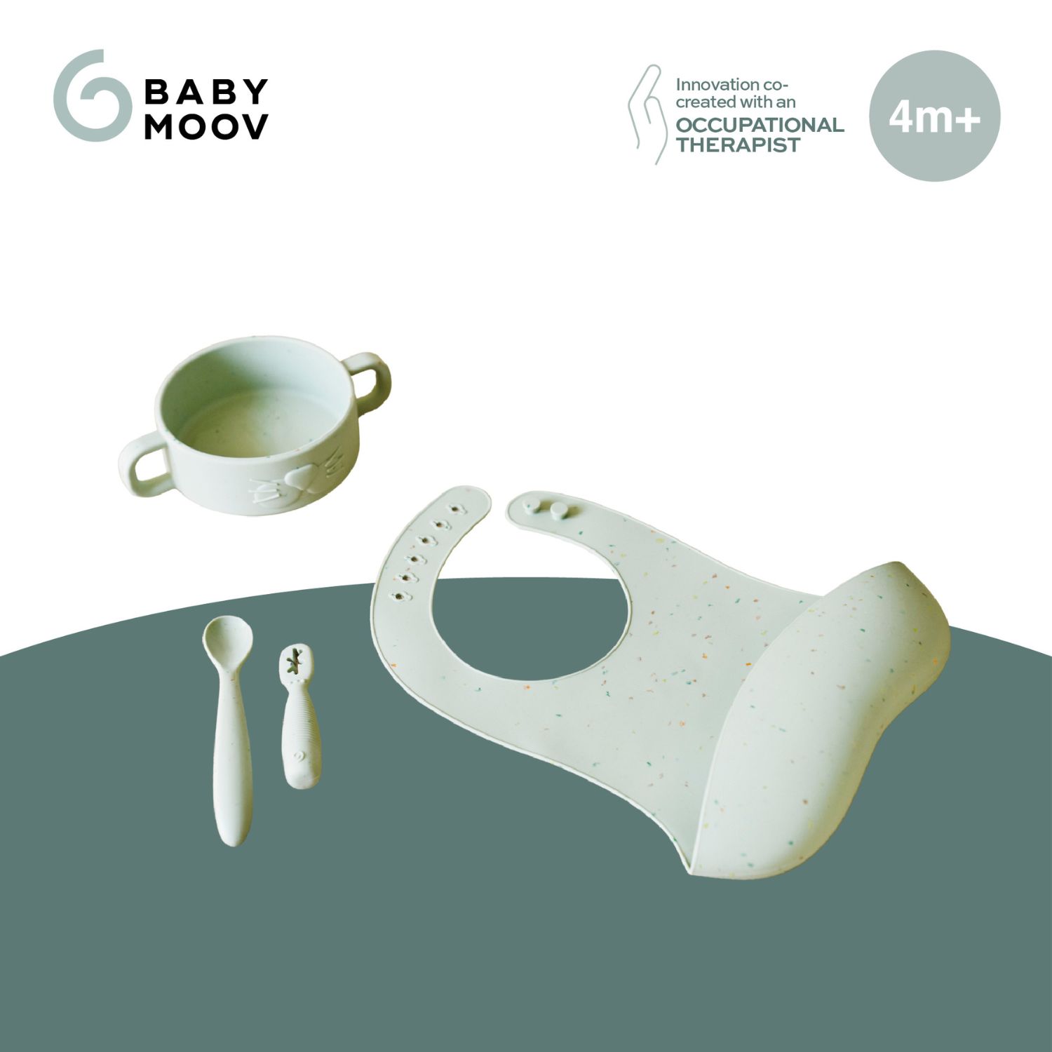 Coffret repas Mini Arty (4 pièces) (Babymoov) - Image 4