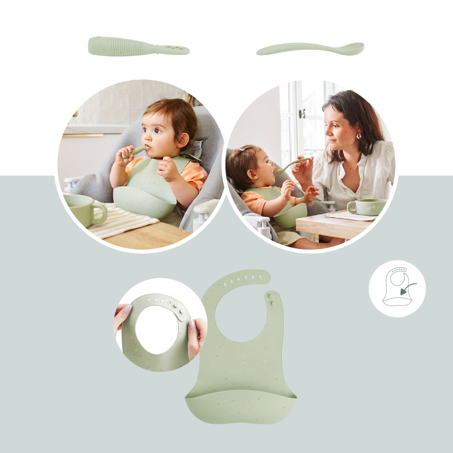 Coffret repas Mini Arty (4 pièces) (Babymoov) - Image 5