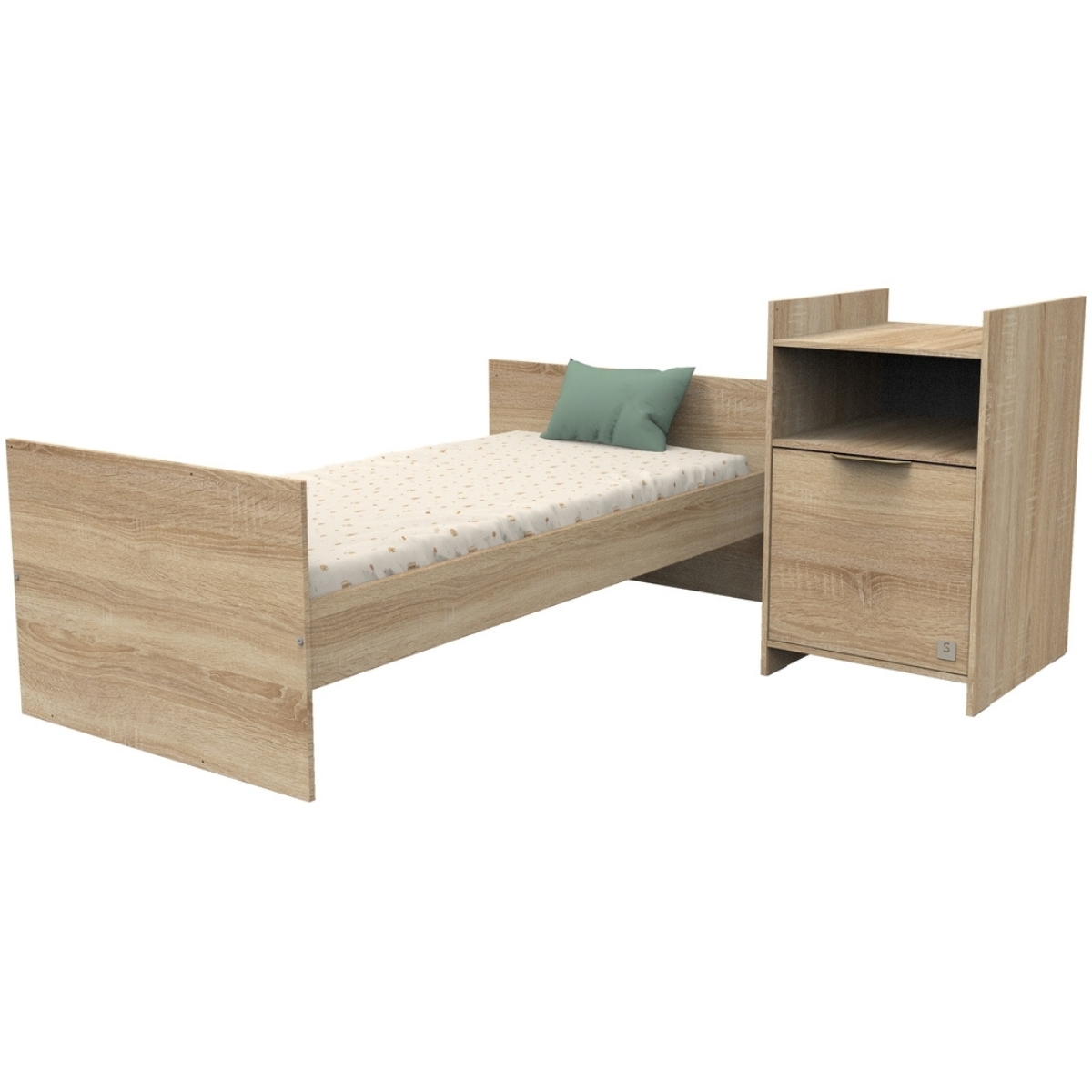 Lit combiné évolutif Azur (60 x 120 cm) (Sauthon) - Image 5