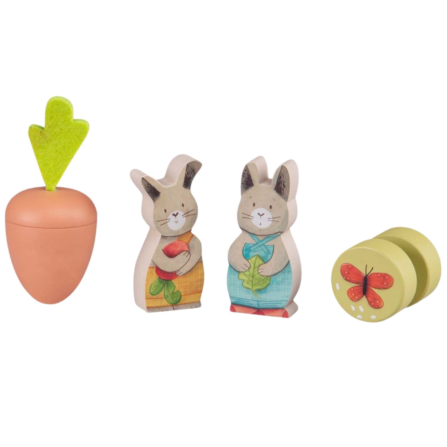 Jardin multi-activités Trois petits lapins (Moulin Roty) - Image 1