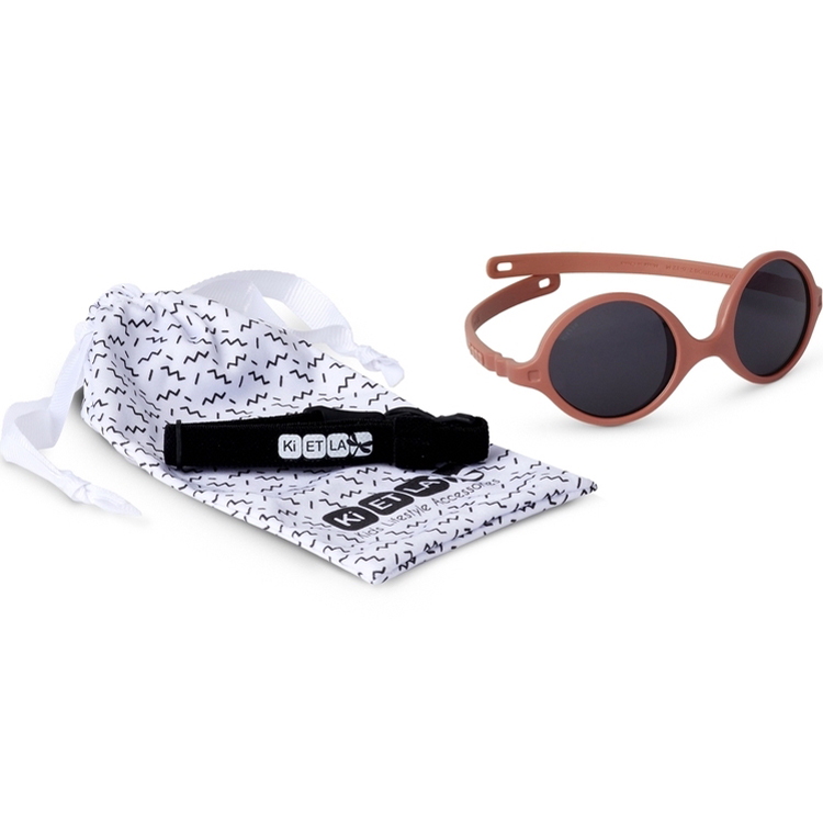 Lunettes de soleil Diabola Terracotta (0-12 mois) (KI et LA) - Image 3