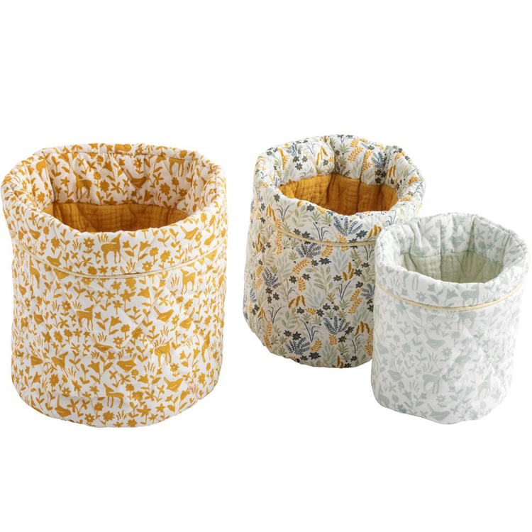 Sauthon - Lot de 3 panières de toilette Promenons-nous