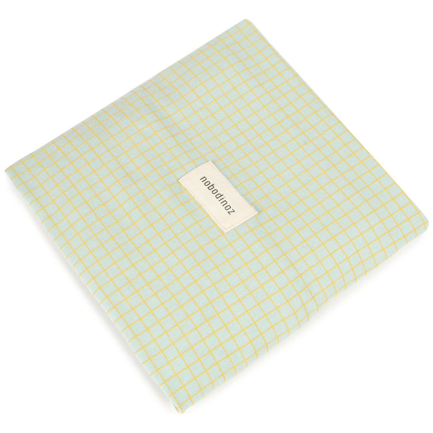 Matelas à langer Stories Édition limitée Green lemon grid (Nobodinoz) - Image 1