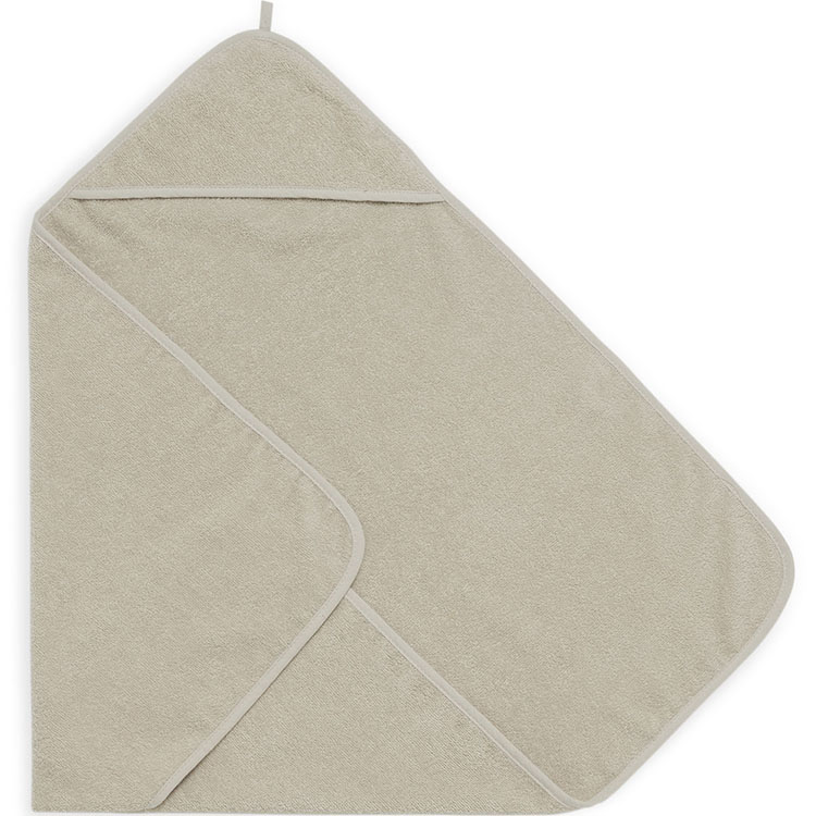 Cape de bain en éponge de coton Nougat (75 x 75 cm) (Jollein) - Image 6