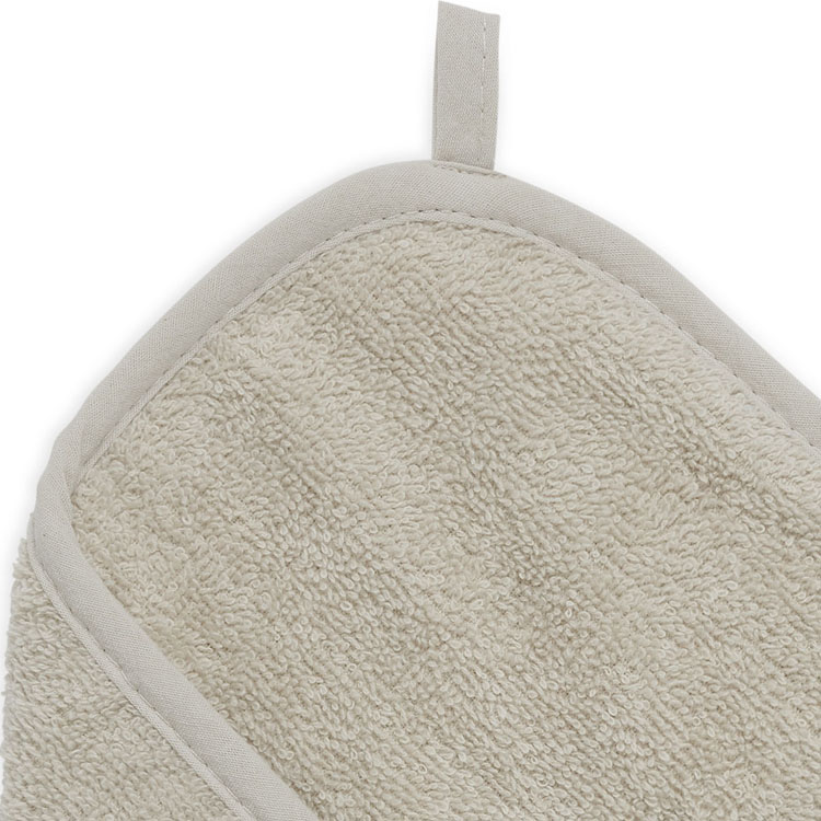 Cape de bain en éponge de coton Nougat (75 x 75 cm) (Jollein) - Image 7